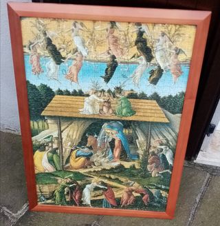 Puzzle Natività Botticelli con cornice