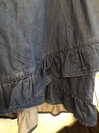 Top Tommy Hilfiger Azul con Volantes