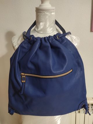 Mochila ligera azul