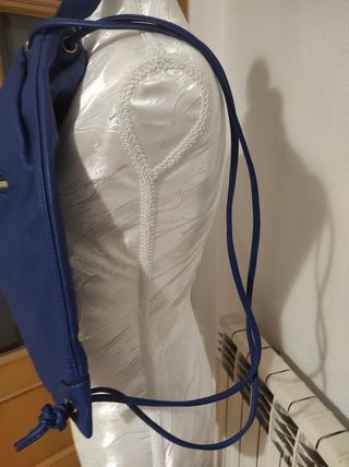 Mochila ligera azul