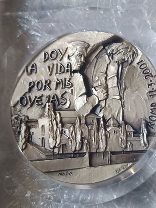 Medalla Beatificación Mártires Amigonianos 1936