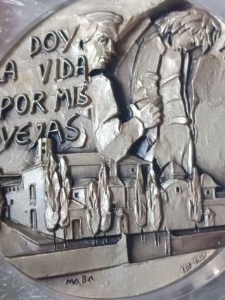 Medalla Beatificación Mártires Amigonianos 1936