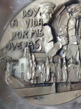 Medalla Beatificación Mártires Amigonianos 1936