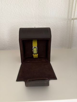Reloj Adolfo Domínguez Mujer Amarillo