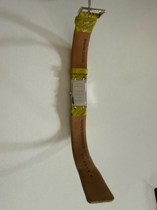 Reloj Adolfo Domínguez Mujer Amarillo