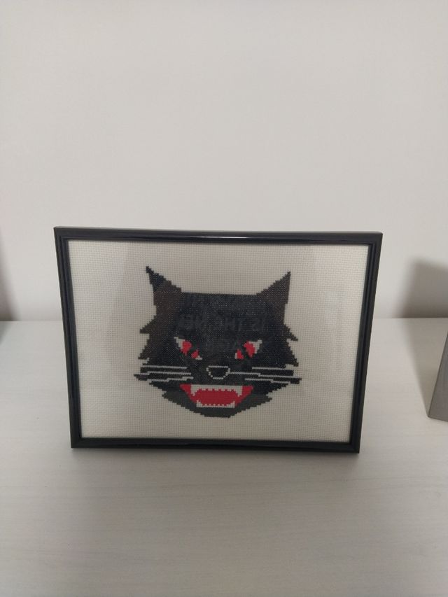 Cuadro Grupo "Los Suaves" a Punto de Cruz