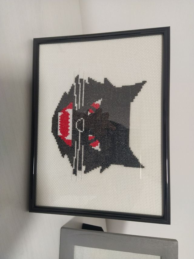 Cuadro Grupo "Los Suaves" a Punto de Cruz