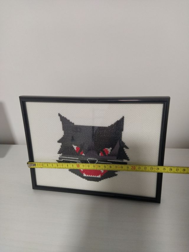 Cuadro Grupo "Los Suaves" a Punto de Cruz