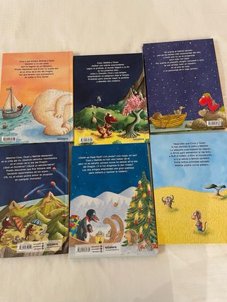 6 libros del Pequeño Dragón Coco