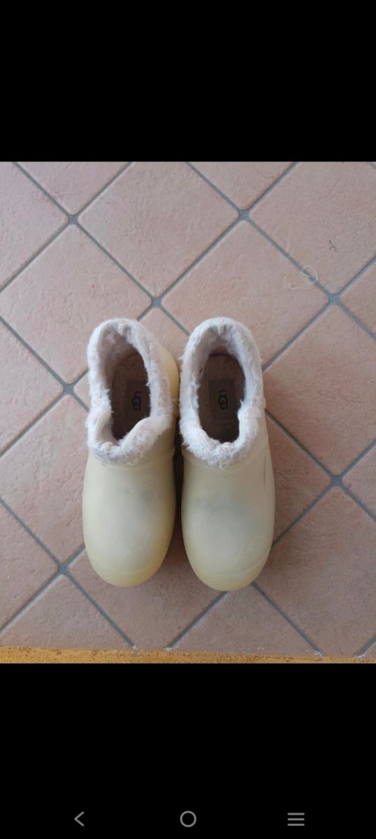 Stivaletti UGG donna beige ghiaccio