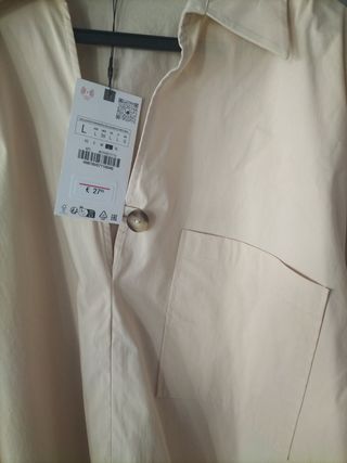 Blusa Zara Camel Talla L