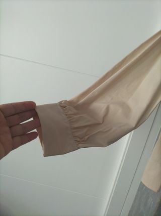 Blusa Zara Camel Talla L