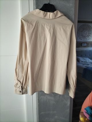Blusa Zara Camel Talla L