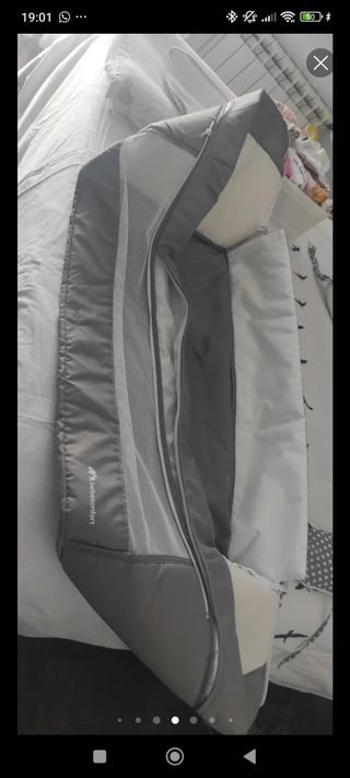 Cuna colecho Bebeconfort gris