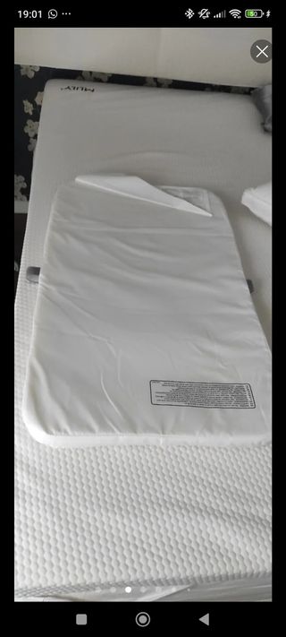 Cuna colecho Bebeconfort gris