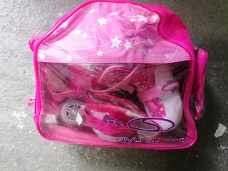 Patines niña Talla 30-33 con Bolso