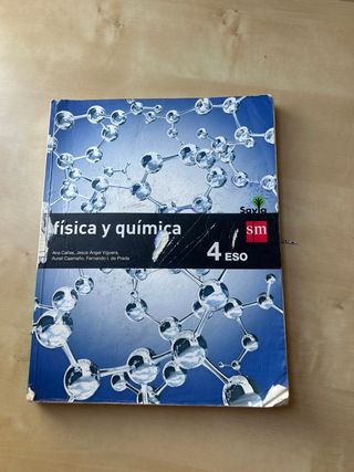 Física y química. 4 ESO. Savia