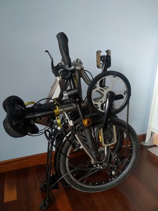 Bicicleta plegable Btwin Hoptown