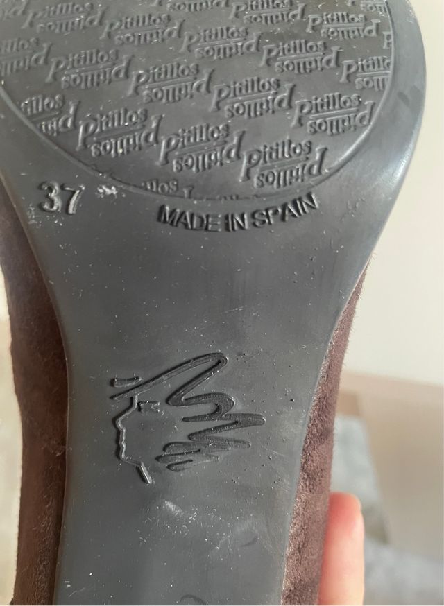 Zapatos de tacón Pitillos marrones