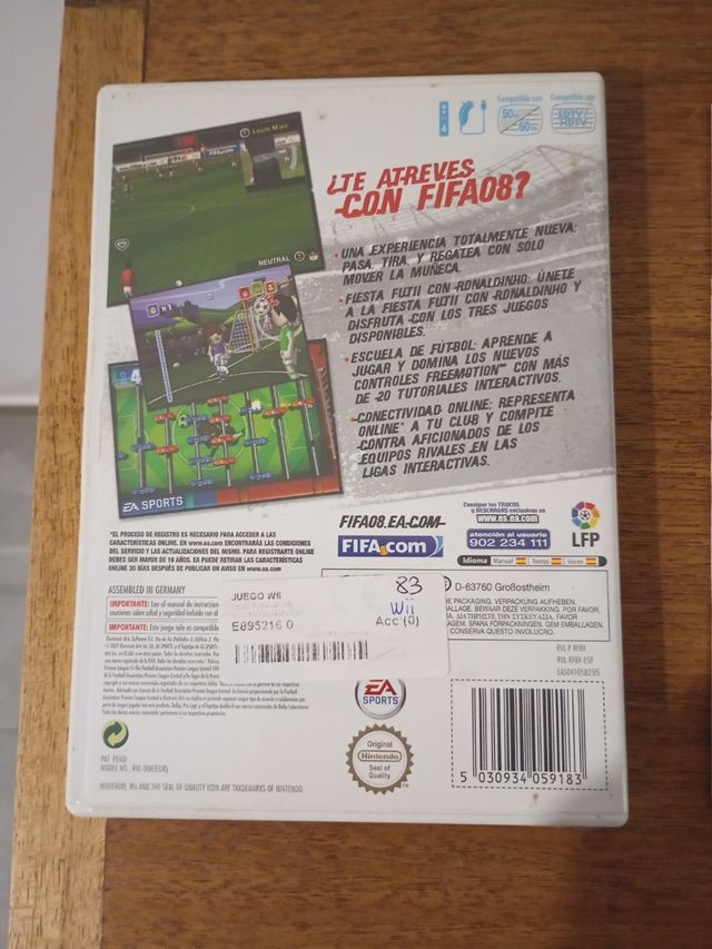 Pacchetto 3 giochi Wii FIFA: 08, 10, 11