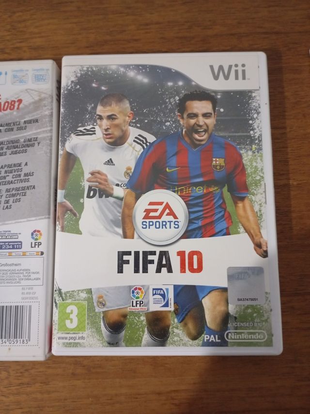 Pacchetto 3 giochi Wii FIFA: 08, 10, 11