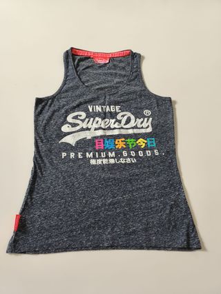 Camiseta tirantes Superdry Vintage S
