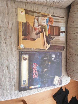 Album Cromos Harry Potter y Pippi Calzaslargas