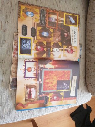 Album Cromos Harry Potter y Pippi Calzaslargas