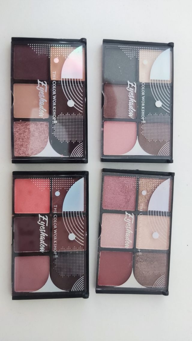 Paletas de sombras de ojos