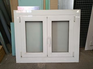 Ventana aluminio dos hojas