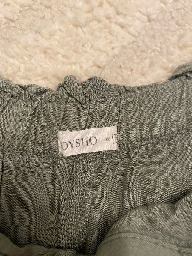 Conjunto Oysho verde oliva