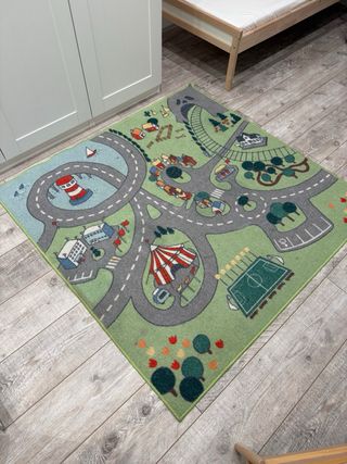 Alfombra infantil IKEA para jugar