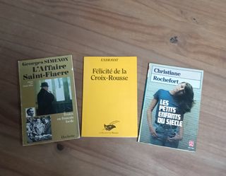 Pack de libros en francés