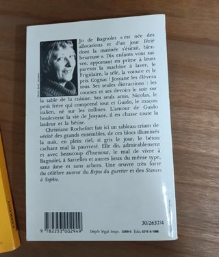 Pack de libros en francés