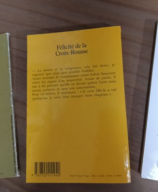 Pack de libros en francés