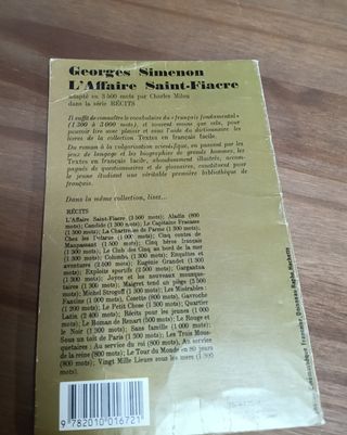 Pack de libros en francés