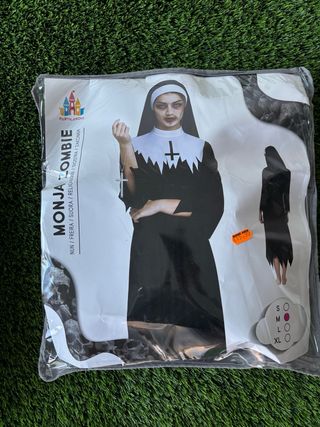 Disfraz Monja Zombie Partilandia Talla M