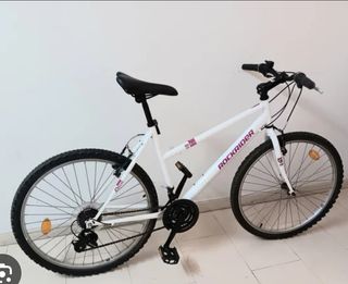 Bicicleta Rockrider Blanca