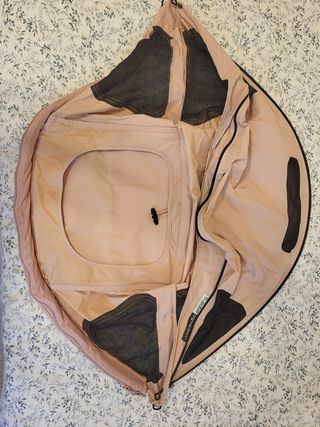 Capota ventilada Bugaboo rosa.