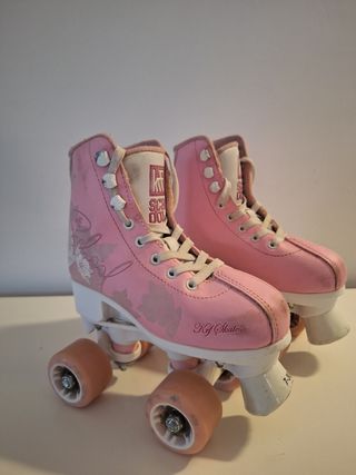 Patines 4 Ruedas Rosa