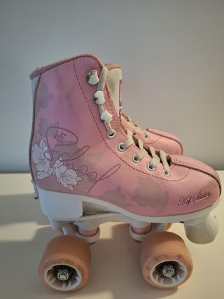 Patines 4 Ruedas Rosa
