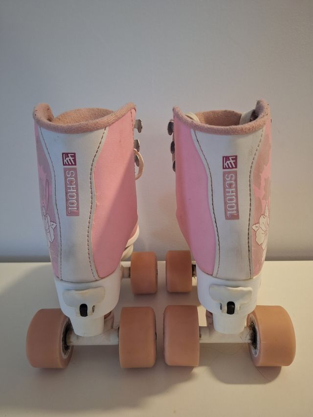 Patines 4 Ruedas Rosa
