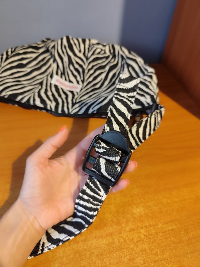 Bolso estampado cebra