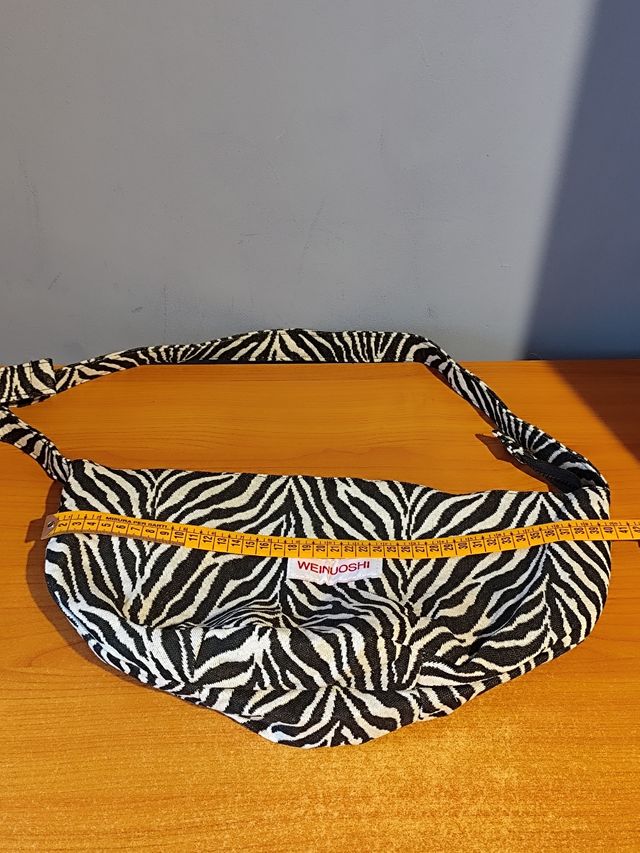 Bolso estampado cebra