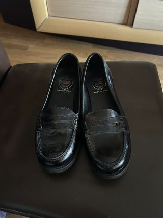 Z Girls Zapatos Negros de colegio
