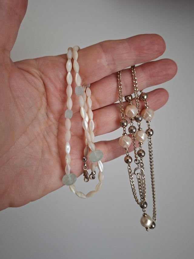 Conjunto 6 collares vintage años 80