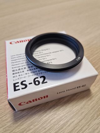 Anillo Adaptador Parasol Canon ES-62