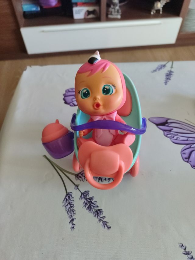 Bebé Llorón con Carro