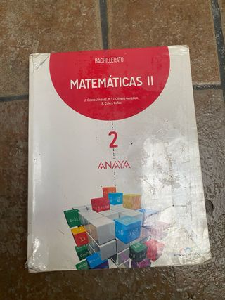 Libro Matemáticas II 