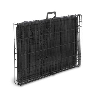 Jaula grande para perro negra